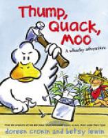 Cover image for Thump, Quack, Moo
