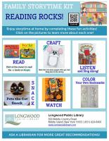Family Storytime Kit: Reading Rocks