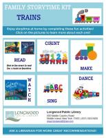 Trains Family Storytime Kit